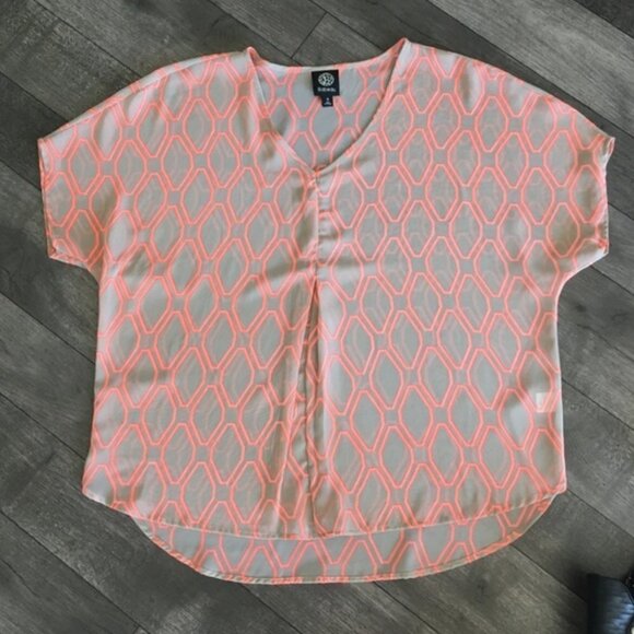 Nordstrom Bobeau Print Blouse Women's Size Small - Picture 4 of 6